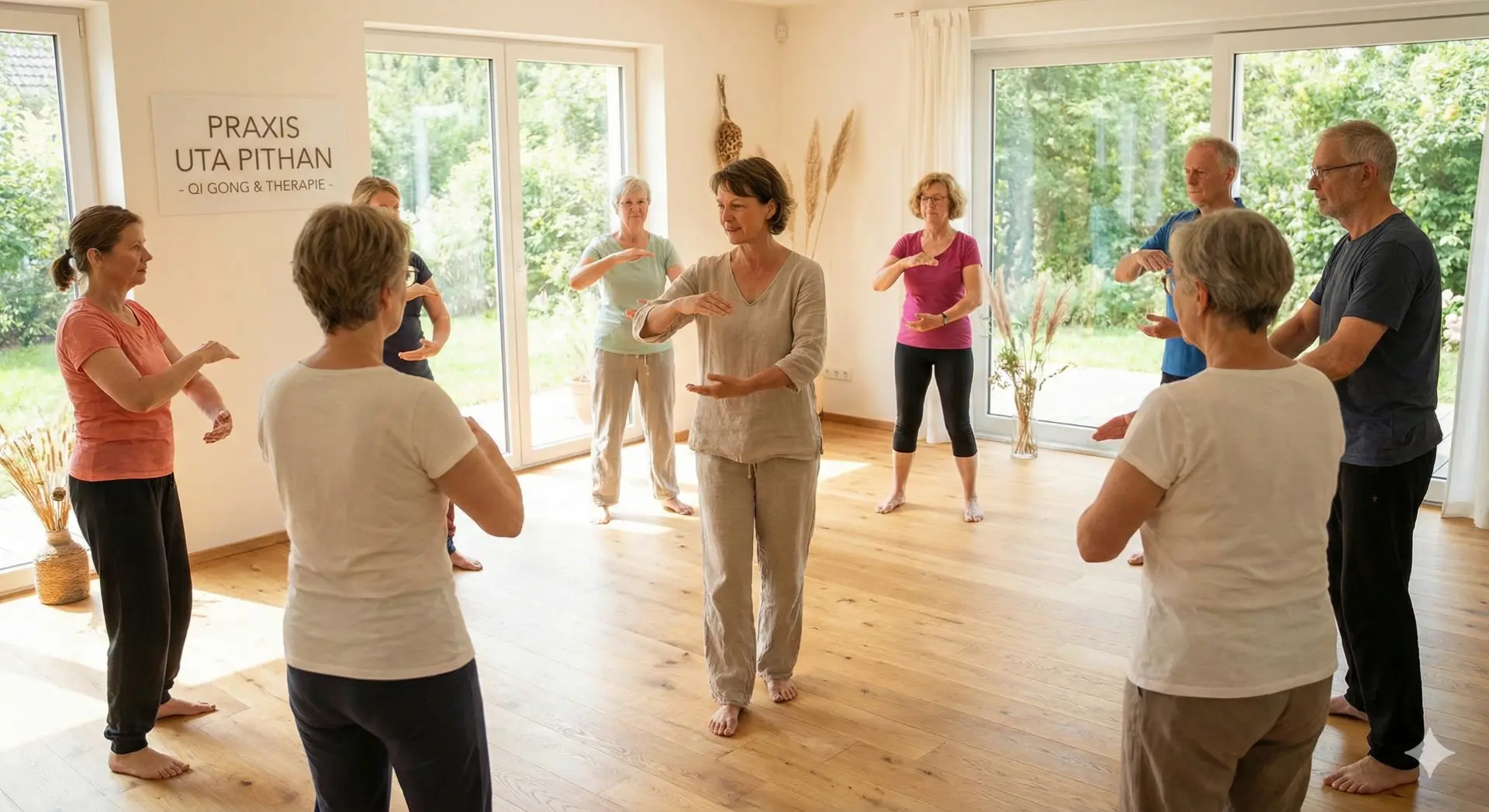 Präventionskurs Herz Qigong "Mit der Kraft des Herzens" 2 Qi Gong Präventionskurs bei Uta Pithan in Düsseldorf