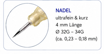 Mesotherapie in Düsseldorf 2 Nadel